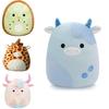 Adorable Cow Plush Pillow Toy Soft And Cuddly Animal Doll For Kids