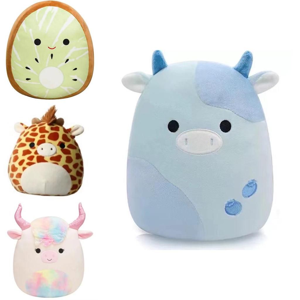 Adorable Cow Plush Pillow Toy Soft And Cuddly Animal Doll For Kids