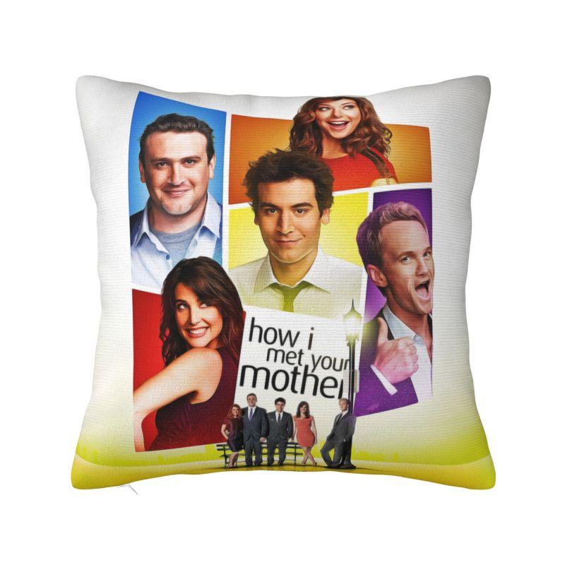 Custom Modern How I Met Your Mother Cushion Cover Soft TV Show Throw Pillow Case Bedroom Decoration
