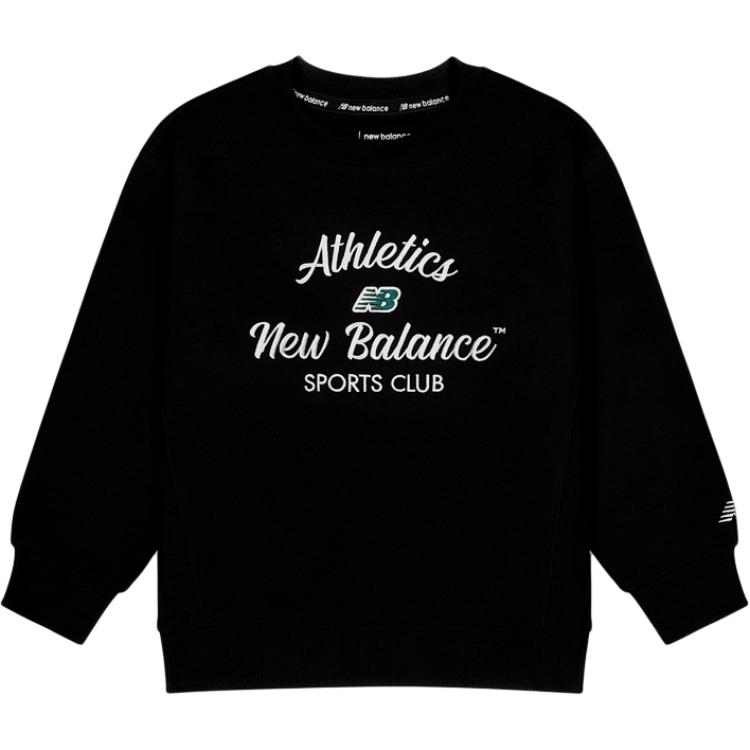 Толстовки New Balance для детей С круглым вырезом Умеренные 7ZF4E043-BK 120