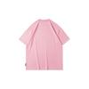Li-Ning Cartoon Pattern Printed Loose Short Sleeve T-Shirt Unisex Tops Fengxian-Pink AHSR904-1