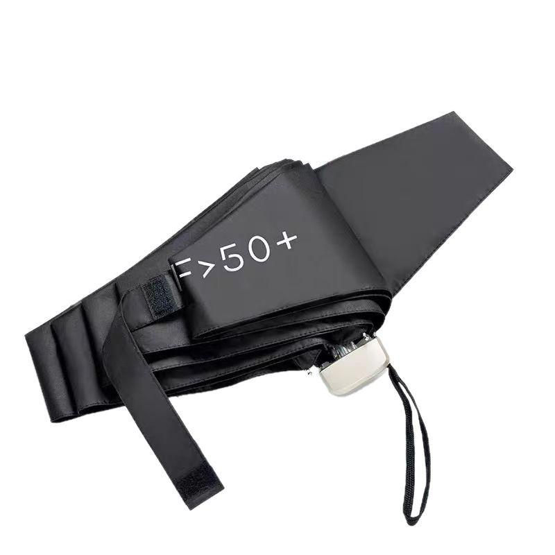 Custom Logo Windproof Sun Umbrella UPF2000+ - Portable for Rain or Shine