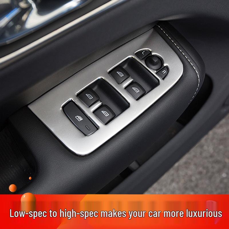 Volvo XC60 (2018-2025) Stainless Steel Interior Trim: Center Console & Speaker Decoration Frame