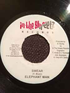

7inch Record ELEPHANT MAN - Swear NONE In The Streetz 2006 Jamaica Reggae, Ska & Dub Used