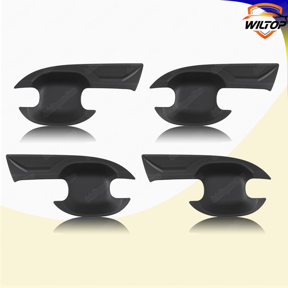

Накладка на чашку дверной ручки Для ISUZU D-MAX V-Cross DL40 2025 2025 Защитная накладка на ручку АБС Матовый черный Автомобильные аксессуары для экстерьера
