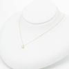 K18 yellow gold diamond necklace [Ester] (0.15ct) 0442-0688-0020-0000