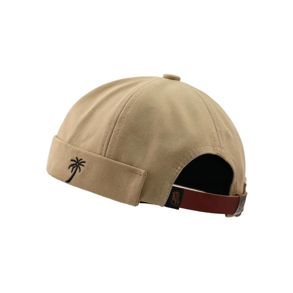Tide Brand Retro Brimless Sailor Hat: Unisex French Gangster Style Melon Cap