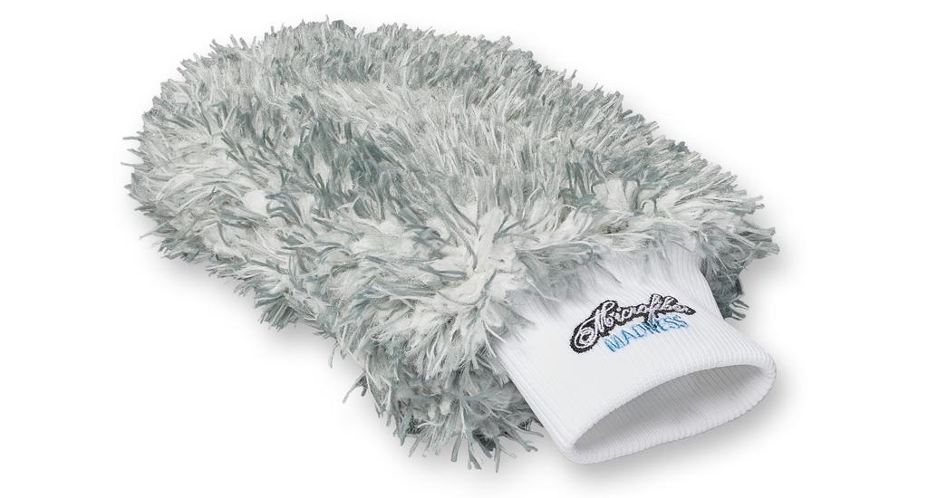 Microfiber Madness Car Wash Wheel Mitt Rim Cleans to the