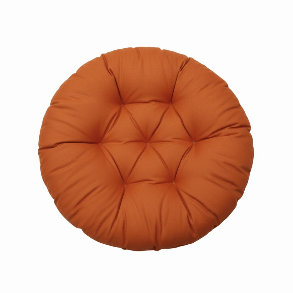 Durable Nap Pillow Round Pad Thicken Solid Color Chair Cushion Non-slip Round Cushion Dining