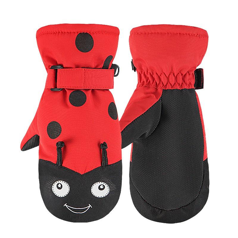 Kids Winter Ski Gloves Waterproof Warm Toddler Mitten Cycling 1-10 Years