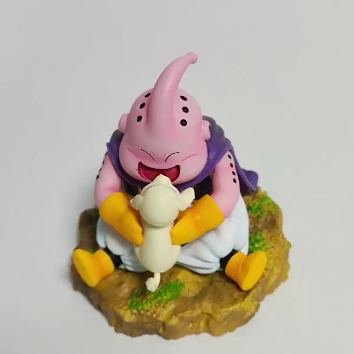 Anime Dragon Ball Majin Buu Figures Q Version Figurine Pvc Statue Gk Model Toys Collectible Decoration Desktop Gifts