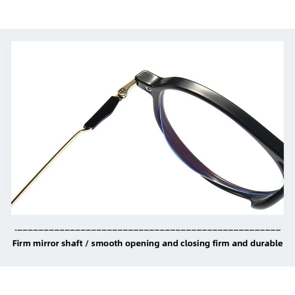Anti Blue Light Toad Frame Photochromic Myopia Glasses Fashion Trend Near Sight Eyeglasses Lady and Gentleman 0 To -4.0