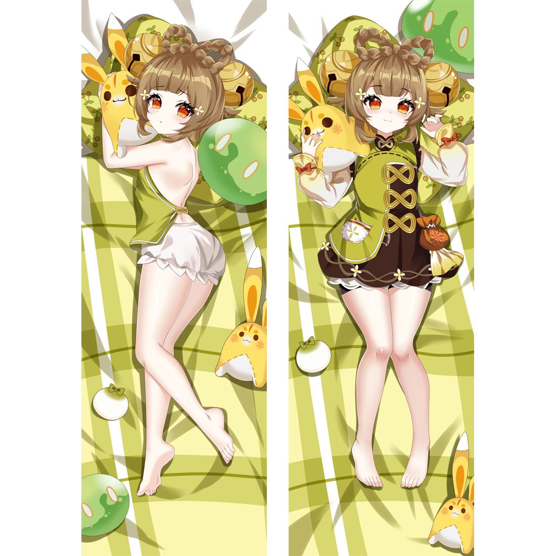

Игра Genshin Impact YaoYao Dakimakura, обнимающая наволочка для тела, персиковая кожа, наволочка для всего тела, чехол для домашней кровати, украшение, подарок