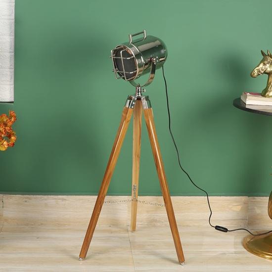 

93,98 см Деревянный штатив Прожектор Индустриальный Морской Поисковый прожектор для декора дома, офиса, гостиной, спальни, столовой