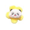 Plush Playful Cartoon Flower Panda Mobile Phone Accessory Colorful Holder Keychain