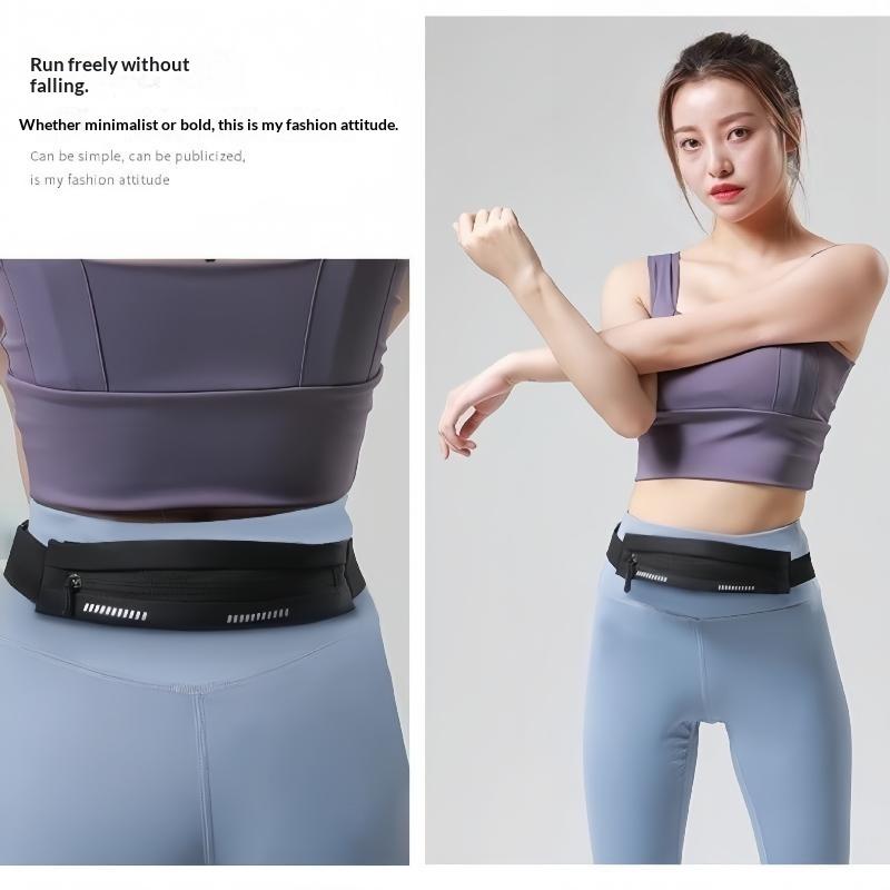 Men Women Slim Running Bags Running Waist Pack With Adjustable Belt Portable Outsides Jogging Gym Sports Cell Phone Pouch