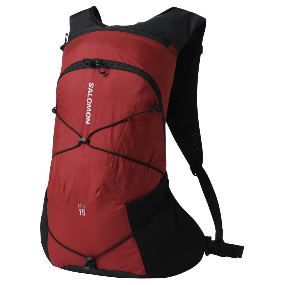 SALOMON 15L Outdoor Bags Recycled Polyester Dark Red Unisex LC2586200