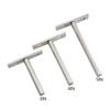 Upgraded Shelf Brackets Pack of 4 Rust Resistant & Corrosion Proof Supports Functional Shelf Brackets for Homes & Office