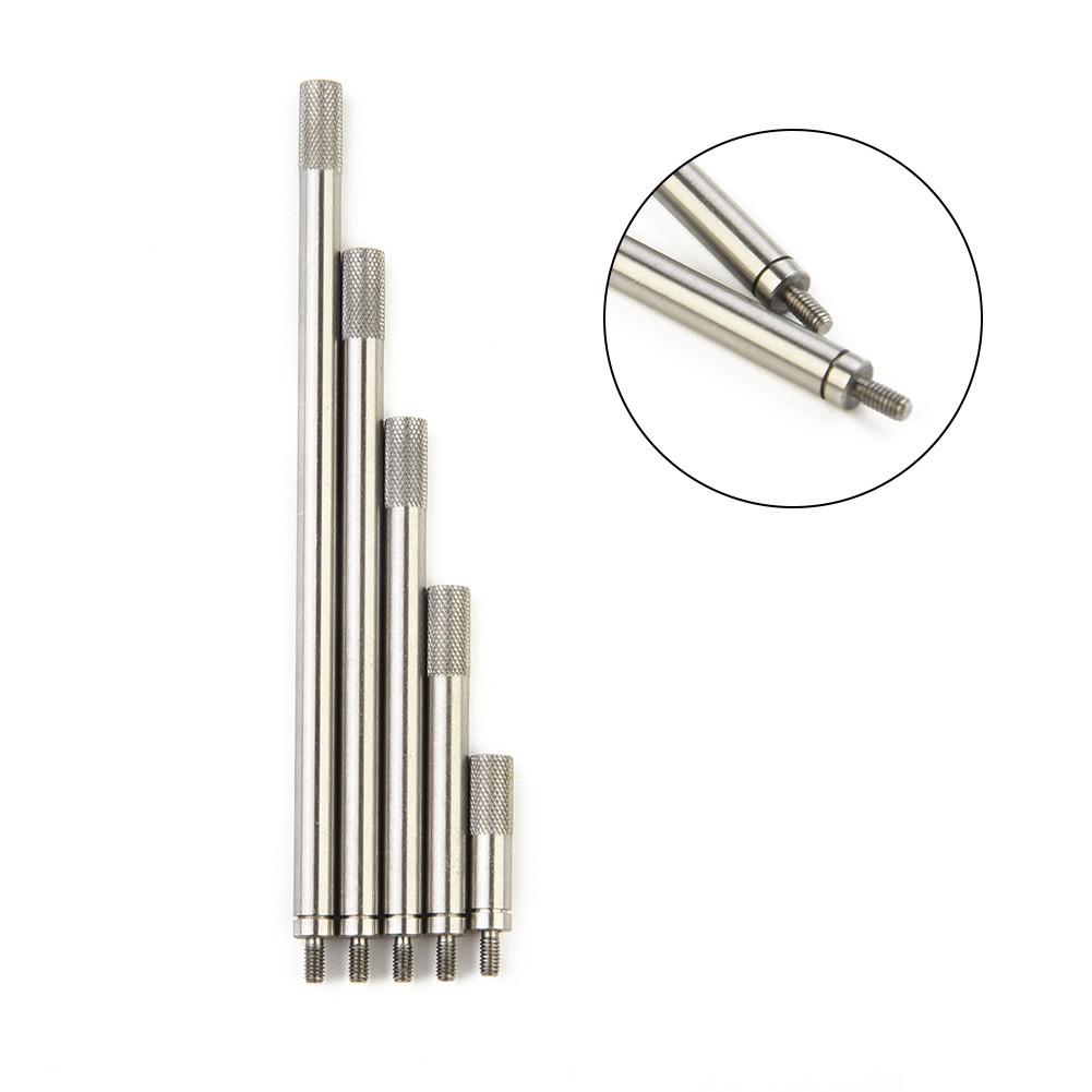5pcs Indicator Extension Rod Set Dial Digital 20/40/60/80/100mm High Speed Steel