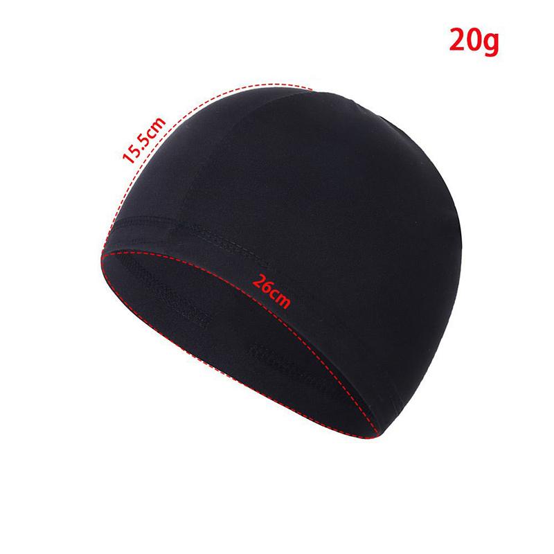 Motorcycle Helmet Liner Cap Soft Fabric Running Cycling Sweat Wicking Breathable Quick Drying Sports Helmet Liner Accessories