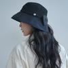 Allincomplete Wide Bucket Hat Ribbon Paper  3 Colors 