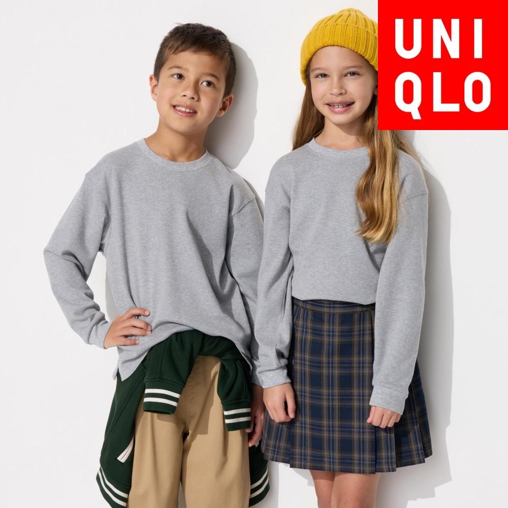 

Футболка UNIQLO KIDS Soft Brushed Crew Neck с длинными рукавами 09 BLACK/KIDS 100