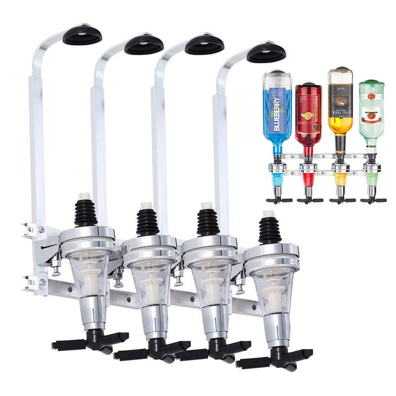 Wall-Mounted Multi-Head Wine Dispenser with 25ml/30ml/35ml/45ml Options