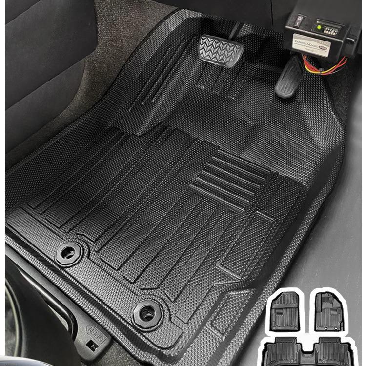 Non-Slip Eco-Friendly TPE Foot and Trunk Mats for Right-Hand Drive Toyota Aqua Prius C