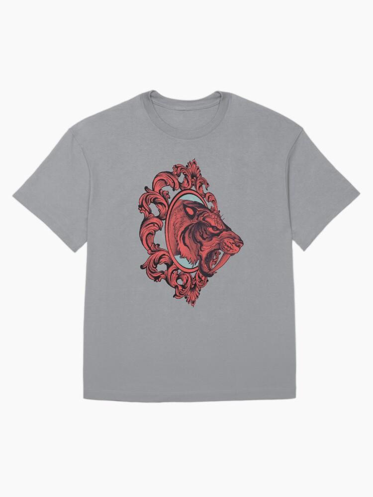 Tiger In the Mirror Oversized T-Shirt