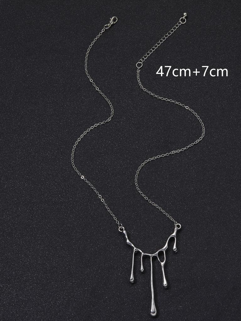 A Fashionable and Popular Men's Creative Pendant Necklace Stainless Steel Punk Hip-hop Pop Style, Can Be Used As a Jewelry Gift, Daily Wear