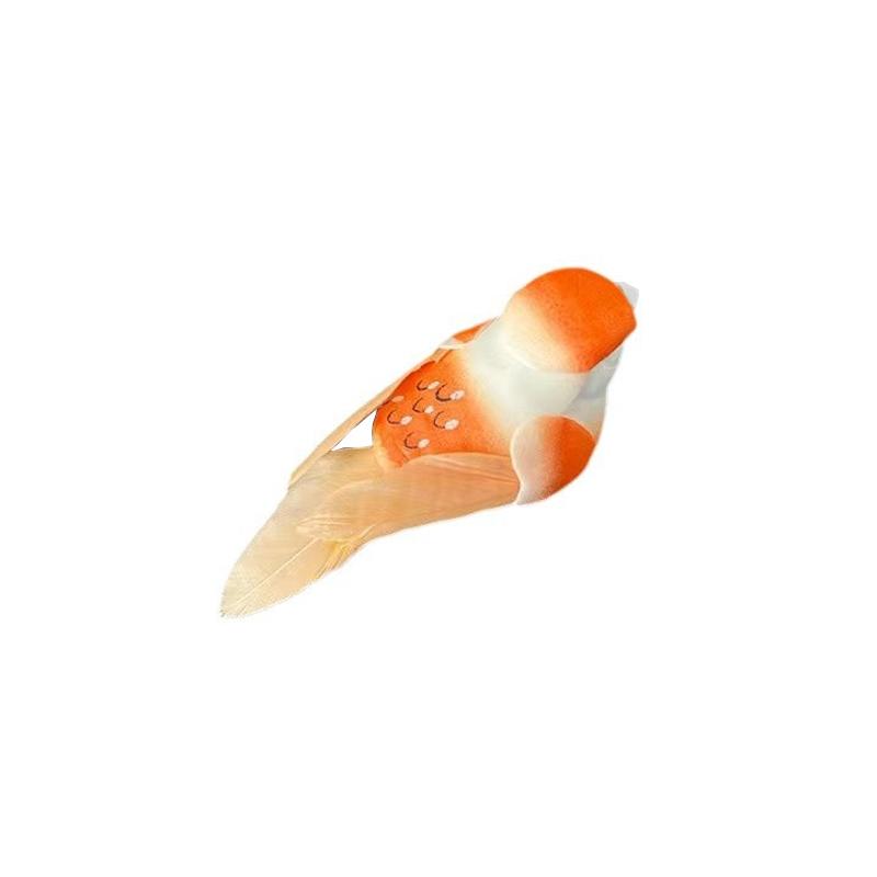 1PCS Garden Prop DIY Decoration Swallow Tail Bird Clip Handmade Simulation Bird Creative Feather Lawn Branch Figurine Ornament
