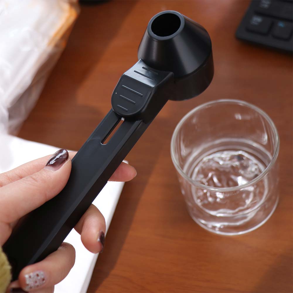 Leakproof Measuring Spoon 2-in-1 Function Sliding Measure Spoon Protein Powder Spoon  Office