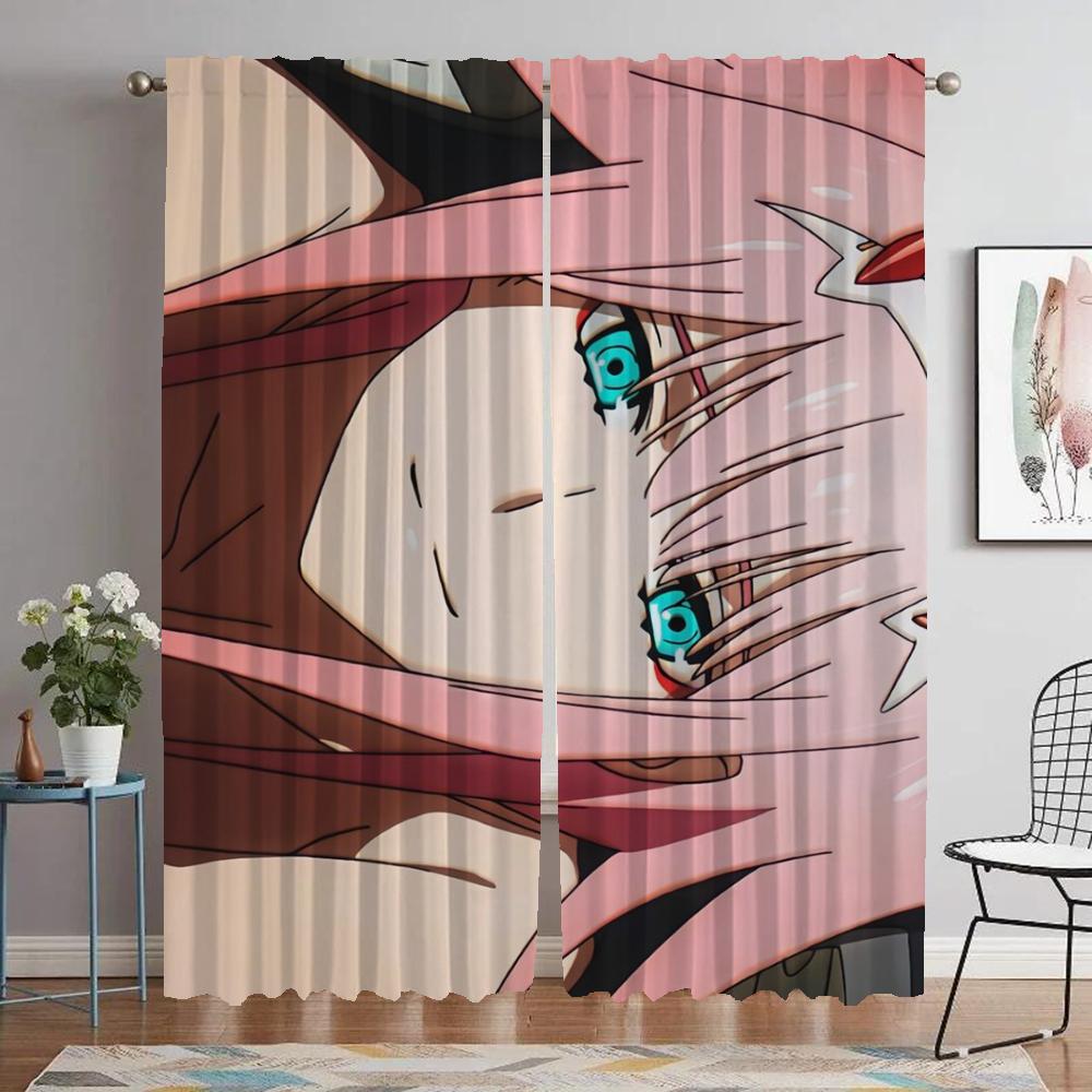 

Шторы Zero Blackout для комнаты, 2-панельные шторы, шторы для детской комнаты, шторы для домашнего интерьера, украшения на Хэллоуин, перегородки, шторы для гостиной W60xH90cmx2pcs-CL