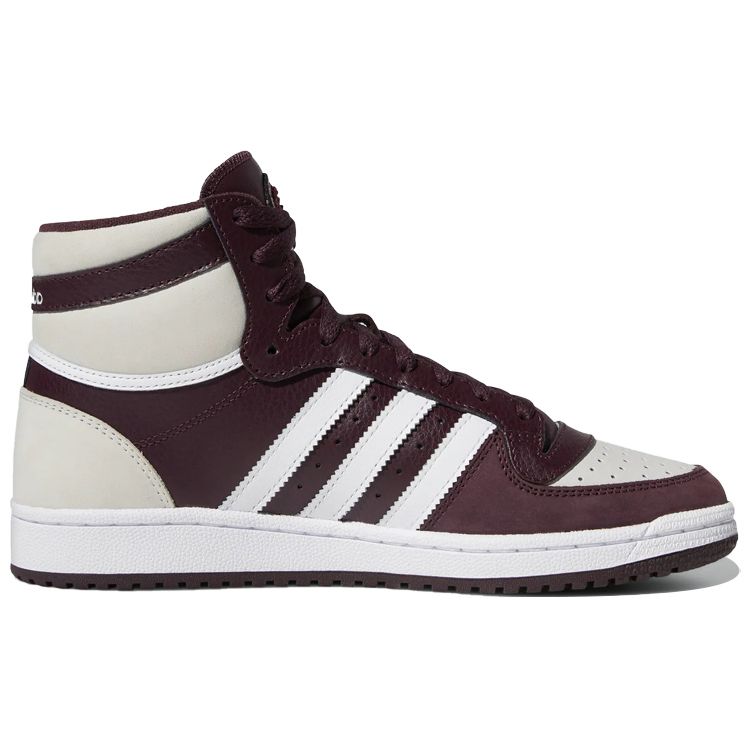 Adidas Top Ten RB Shadow Maroon White Unisex Sneakers Red Cloud-White Grey-One FZ6019