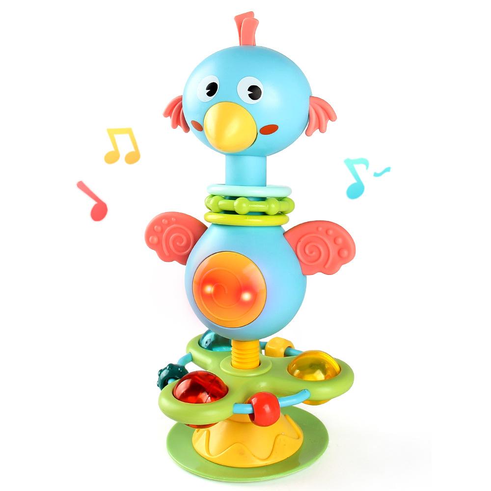 Source Infant Table And Chair Suction Cup Dining Table Rattle Grasp Soothing Toy Baby Toothpaste Rattle