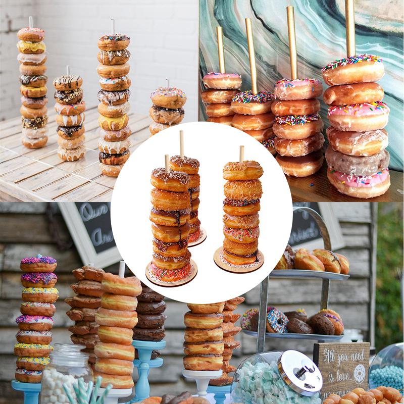

Donuts Stand Donut Wall Display Holder Wedding Kids Birthday Party Table Decor
