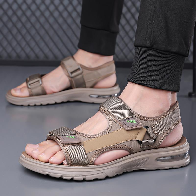 Fashion New Men's Summer Comfort  Gladiators Air Cushion Sandals Trendy Slipper Garden Beach Shoes Hombre Footwear