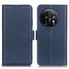 For OnePlus 11 5G Phone Cover Magnetic Wallet Foldable Stand Anti-dust Cowhide Texture PU Leather Case