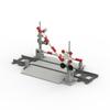 Trains Railway Crossings Lifting Railings Track Accessories Assembly MOC City Traffic Road Building Block Accessories