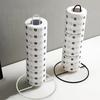 Stainless Steel Tissue Holder, Multifunctional Packaging Paper Storage Rack, Dining Table Vertical Storage Roll Paper Holder