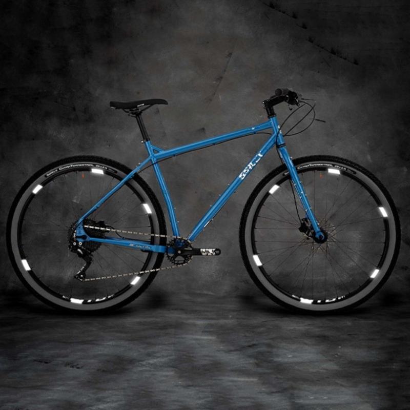 72Pcs Bike Reflective Stickers Reflective Decals Self-Adhesive Waterproof Reflective Tape Night Safety Sticker Reflector