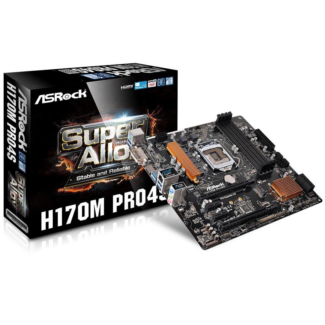 

Материнська плата Asrock H170M PRO4S