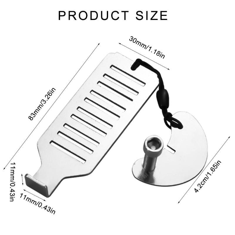 Upgrades Steel Portable Door Stoppers Easy To Install Door Holder Safety Door Jammers for Homes Office & Travel Safety