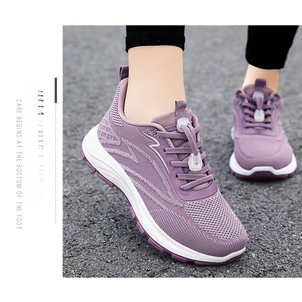Spring Cotton Mouth Walking Shoes, Sports and Casual Shoes, Women's Shoes