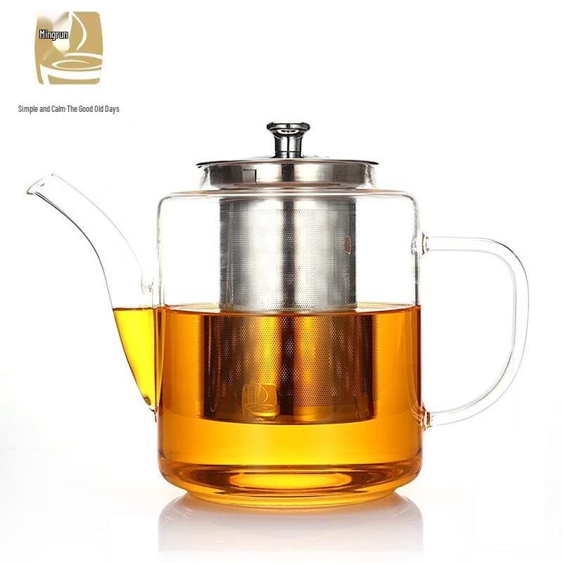 MINGRUN Heat-Resistant Glass Teapot
