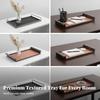 Sturdy Catchall Tray with Raised Edges | Versatile, Tabletop Tray, Modern, for