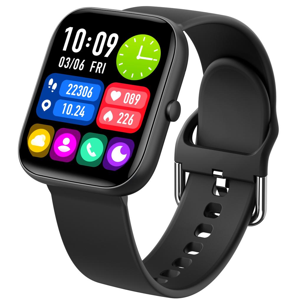 C08 1.91-inch Smart Watch Bluetooth-compatible Calling Health Monitoring Music Control Sport Watch