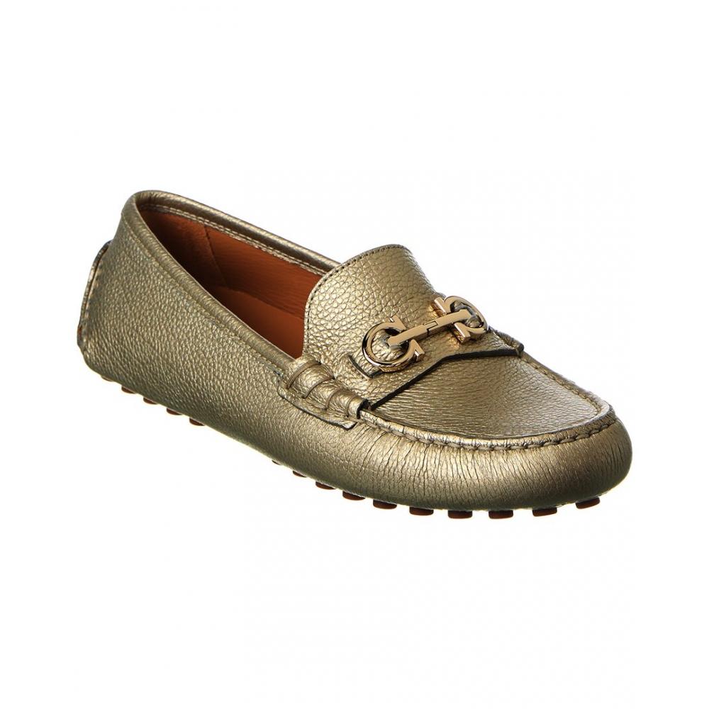 

Salvatore Ferragamo Ferragamo Odilia Кожаные лоферы золотистый