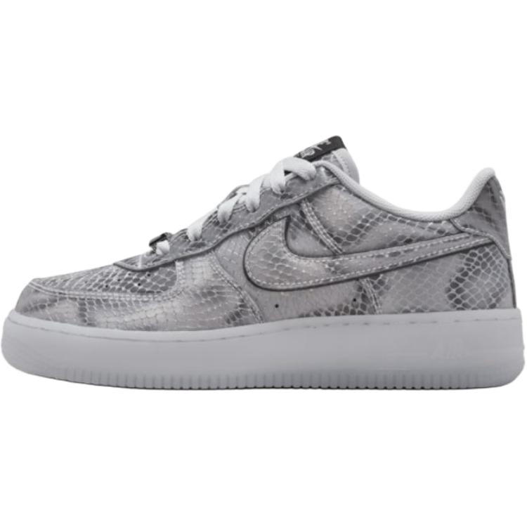 Kobe Bryant x Nike Air Force 1 Низкие Детские Скейтбордические Кроссовки Серебристо-серые Подростковые IO4604-400 40