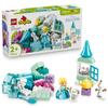 LEGO DUPLO | Disney 10462 Caixa Criativa Frozen com Elsa e Olaf - Motricidade